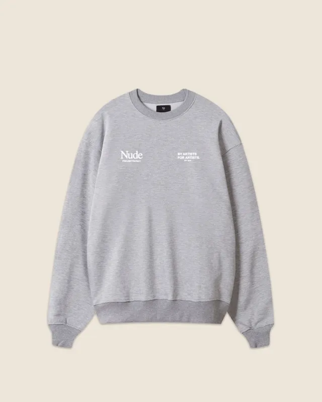 CULT CREWNECK SPORTS GREY sold by Nude Project