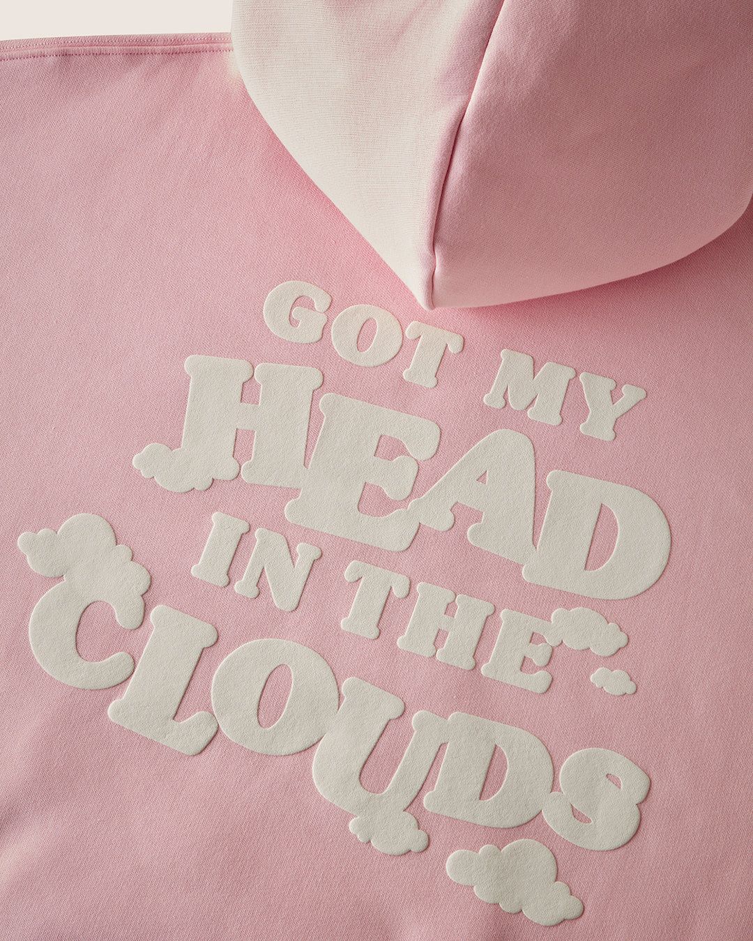HEAD IN THE CLOUDS HOOD PINK sold by Nude Project product image thumbnail 4