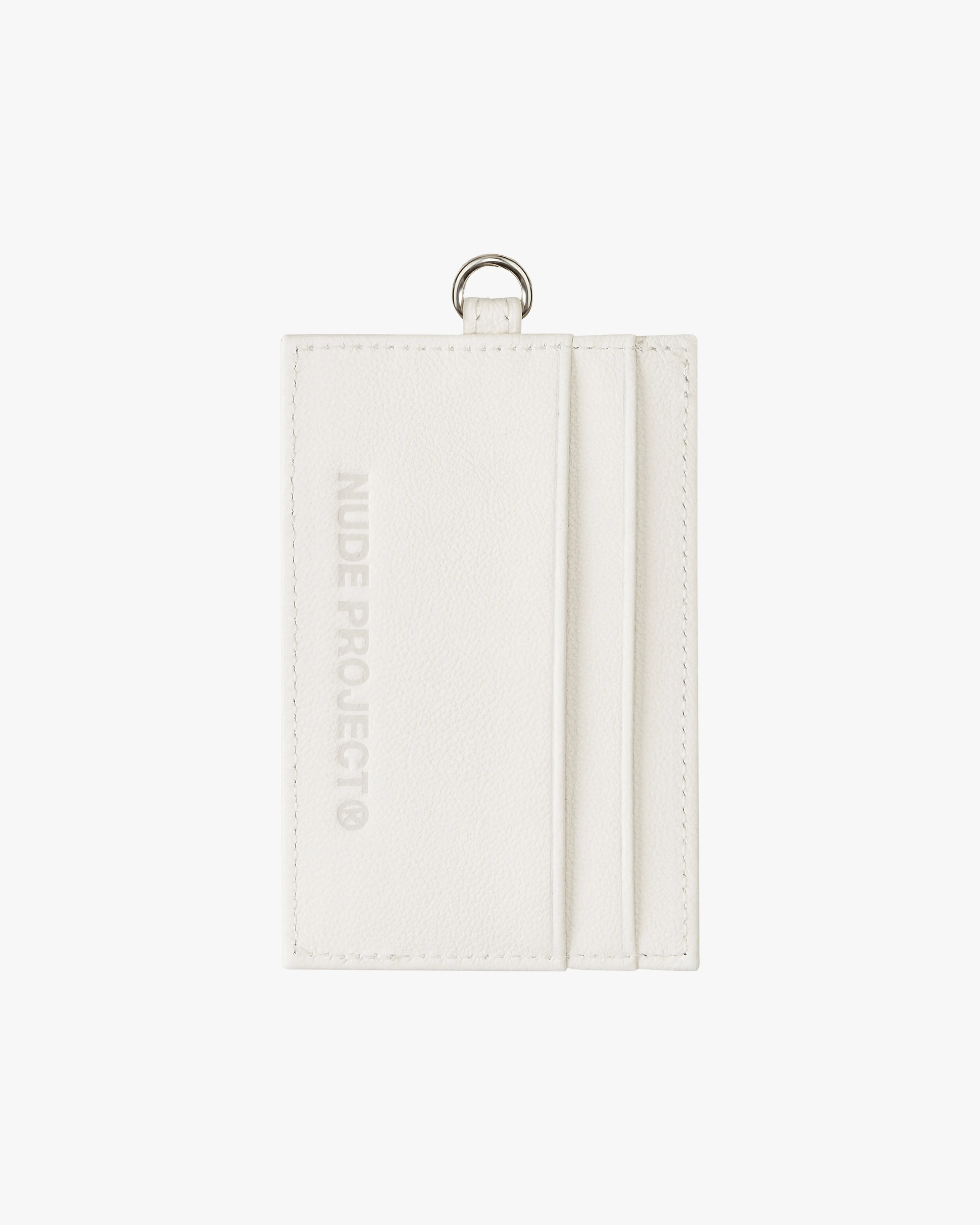 Leather Cardholder Off-White sold by Nude Project product image thumbnail 2
