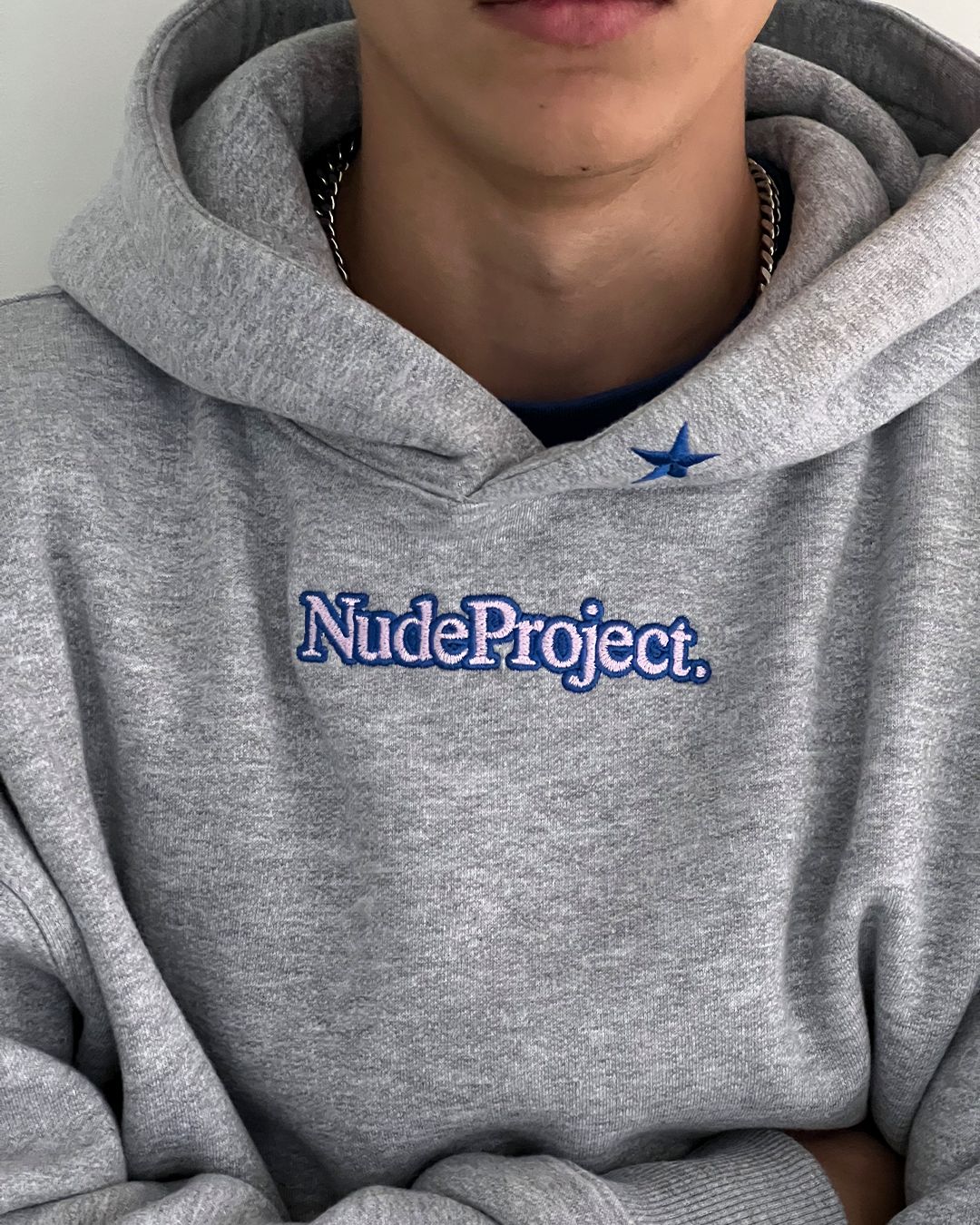 NOT SORRY HOOD SPORTS GREY sold by Nude Project product image thumbnail 4