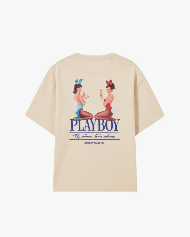 PIN-UP TEE BEIGE sold by Nude Project