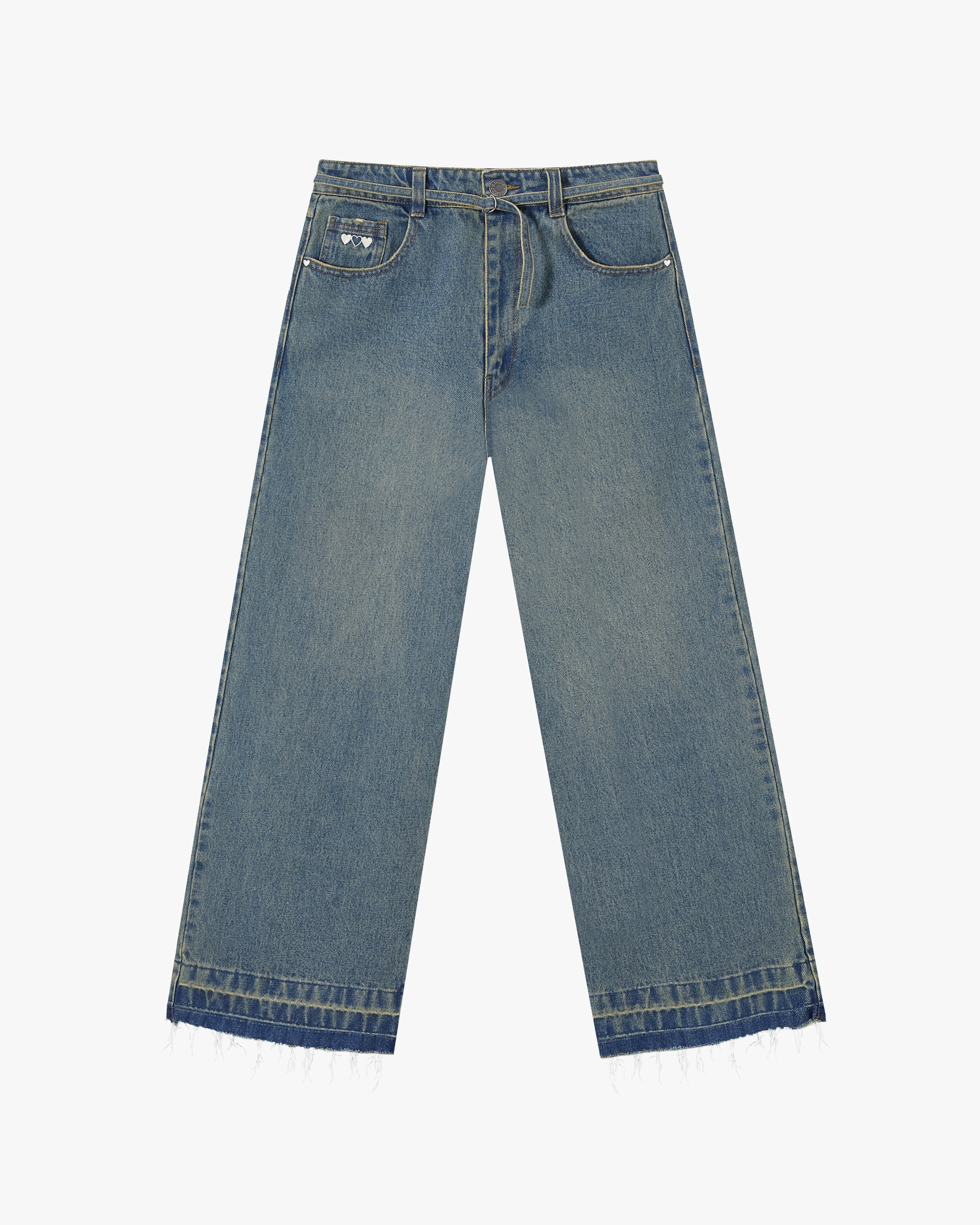 Old Baggy Jeans Blue sold by Nude Project