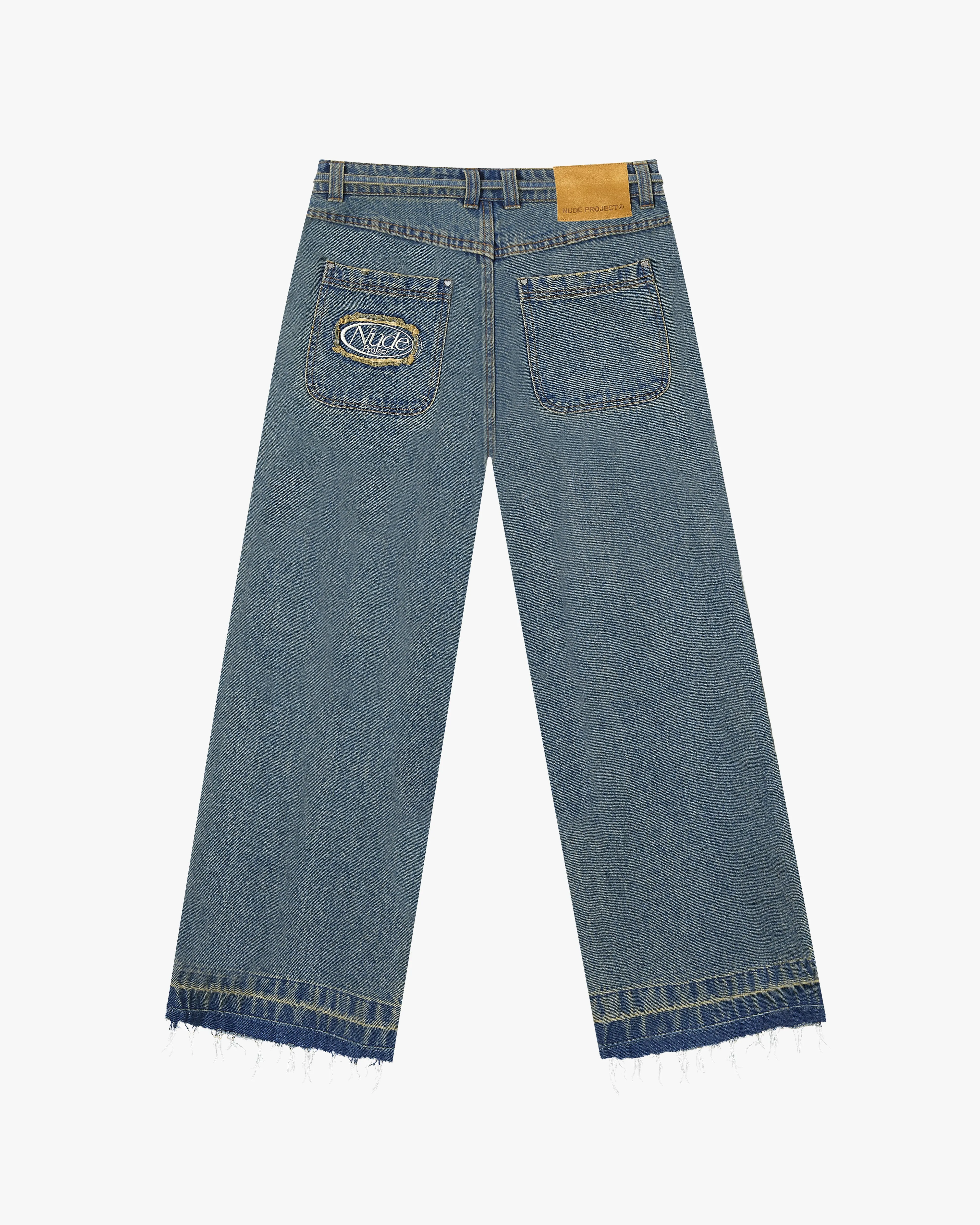 Old Baggy Jeans Blue sold by Nude Project product image thumbnail 3