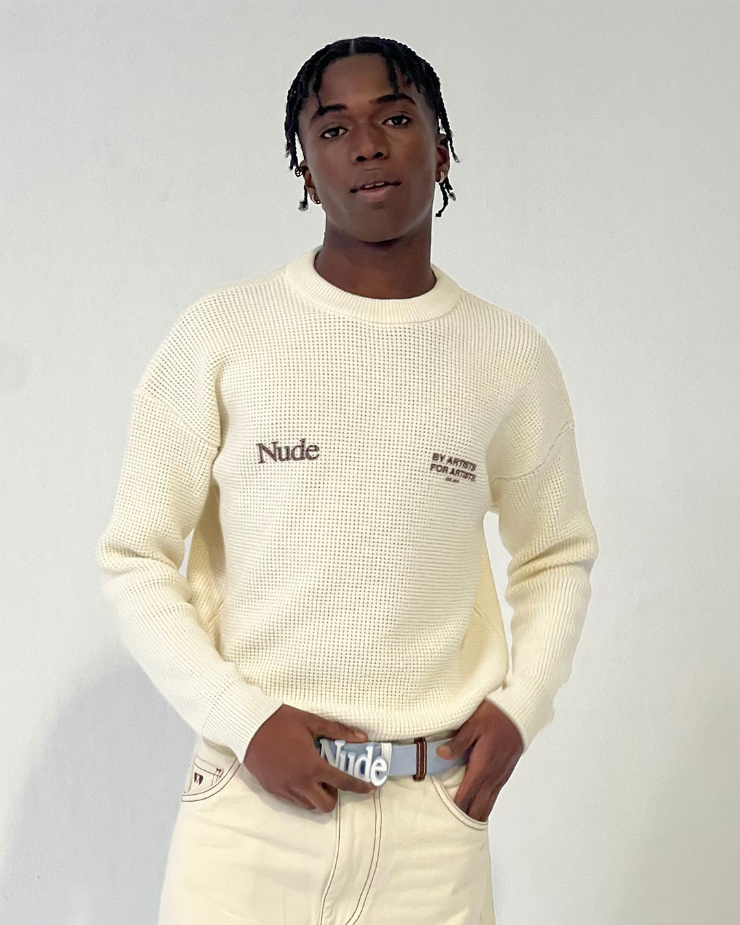 CULT KNIT SWEATER OFFWHITE sold by Nude Project product image thumbnail 7