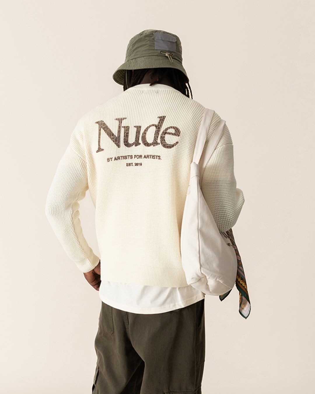 CULT KNIT SWEATER OFFWHITE sold by Nude Project product image thumbnail 2