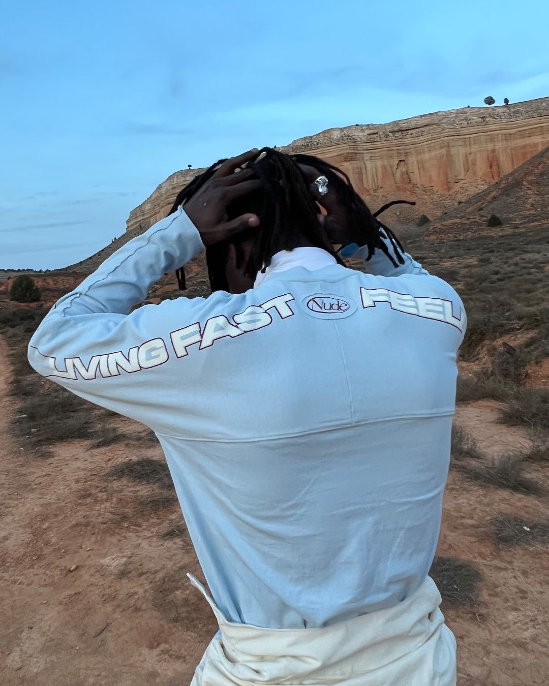 FEELING BAD LONGSLEEVE BLUE sold by Nude Project product image thumbnail 4