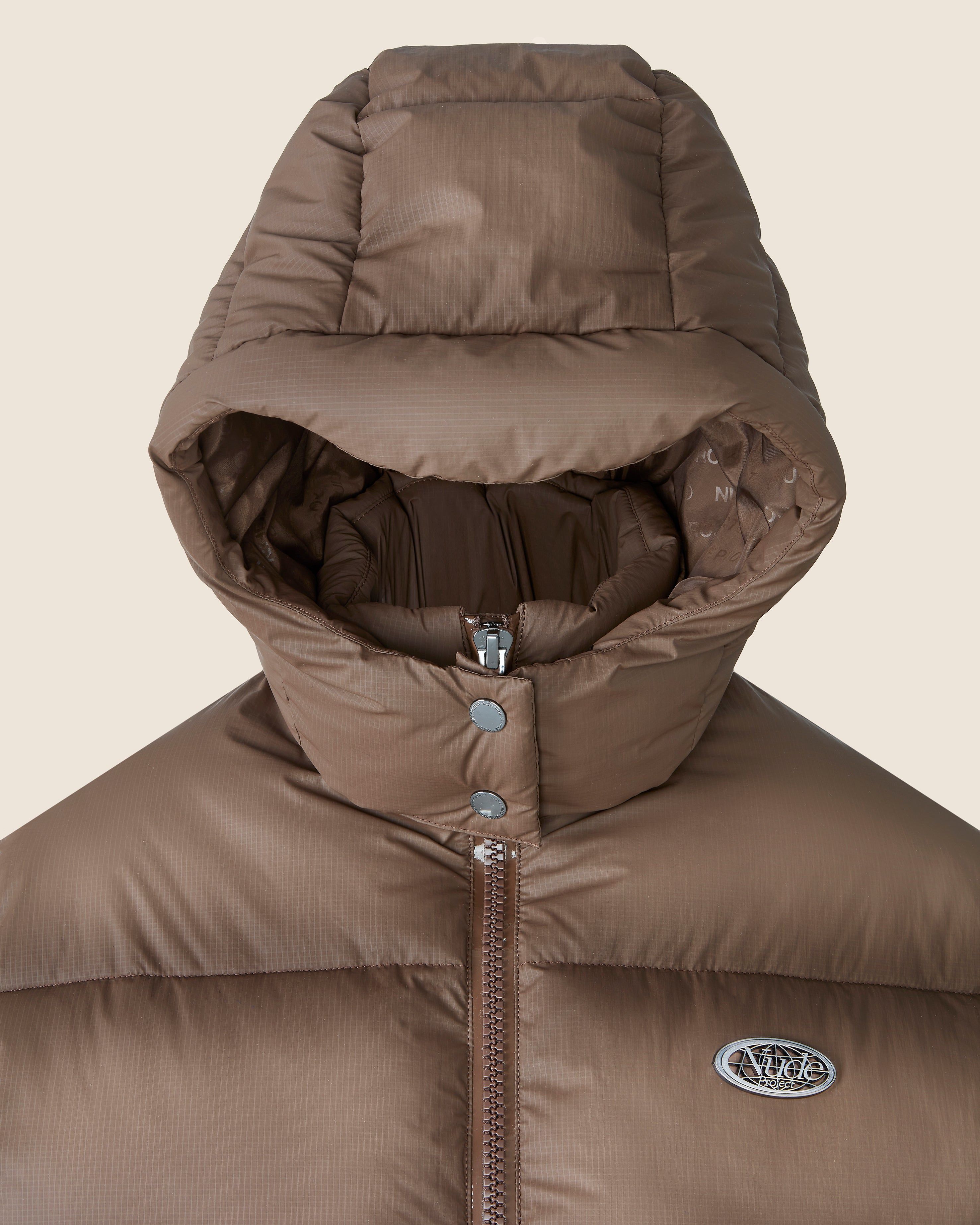 OG*PUFFER JACKET WOMAN BROWN sold by Nude Project product image thumbnail 5