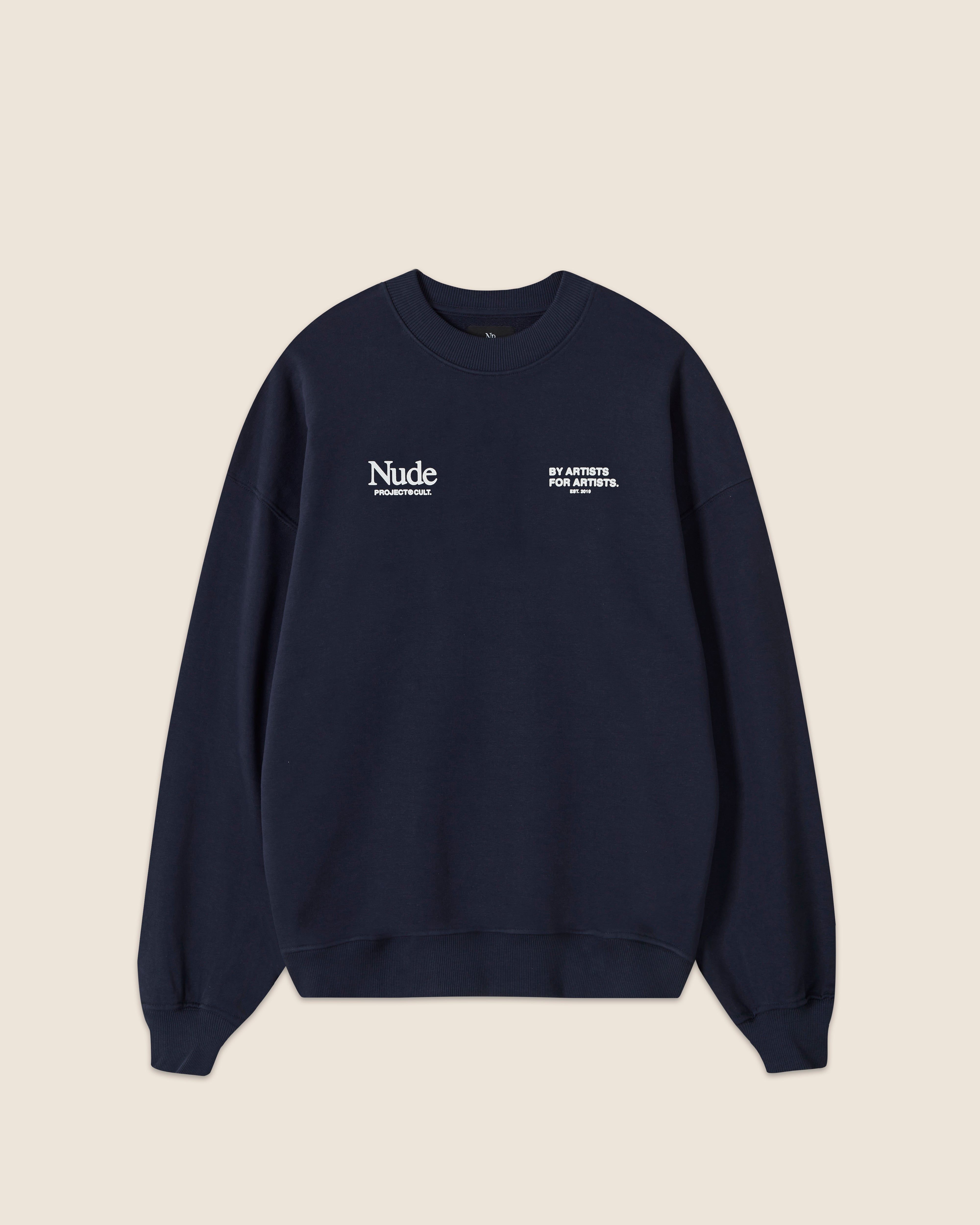 CULT CREWNECK DEEP NAVY sold by Nude Project