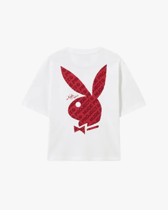 ICONIC CROPPED TEE WHITE sold by Nude Project