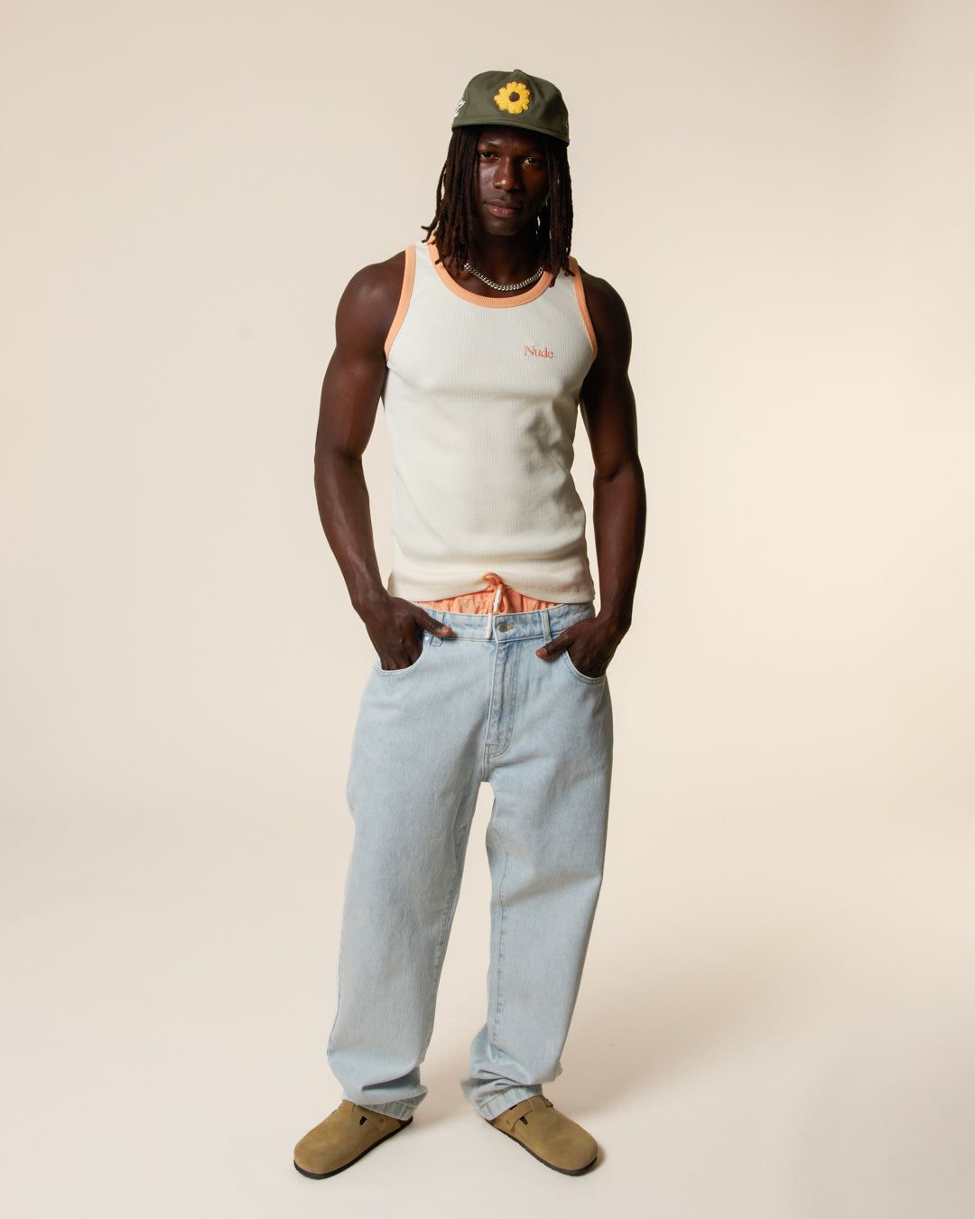 DENIM PANTS BLEACHED BLUE sold by Nude Project product image thumbnail 3