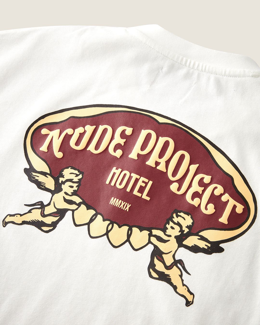 HOTEL TEE WHITE sold by Nude Project product image thumbnail 4