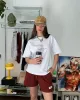 ROMANTICA SHORTS LOVA RED sold by Nude Project