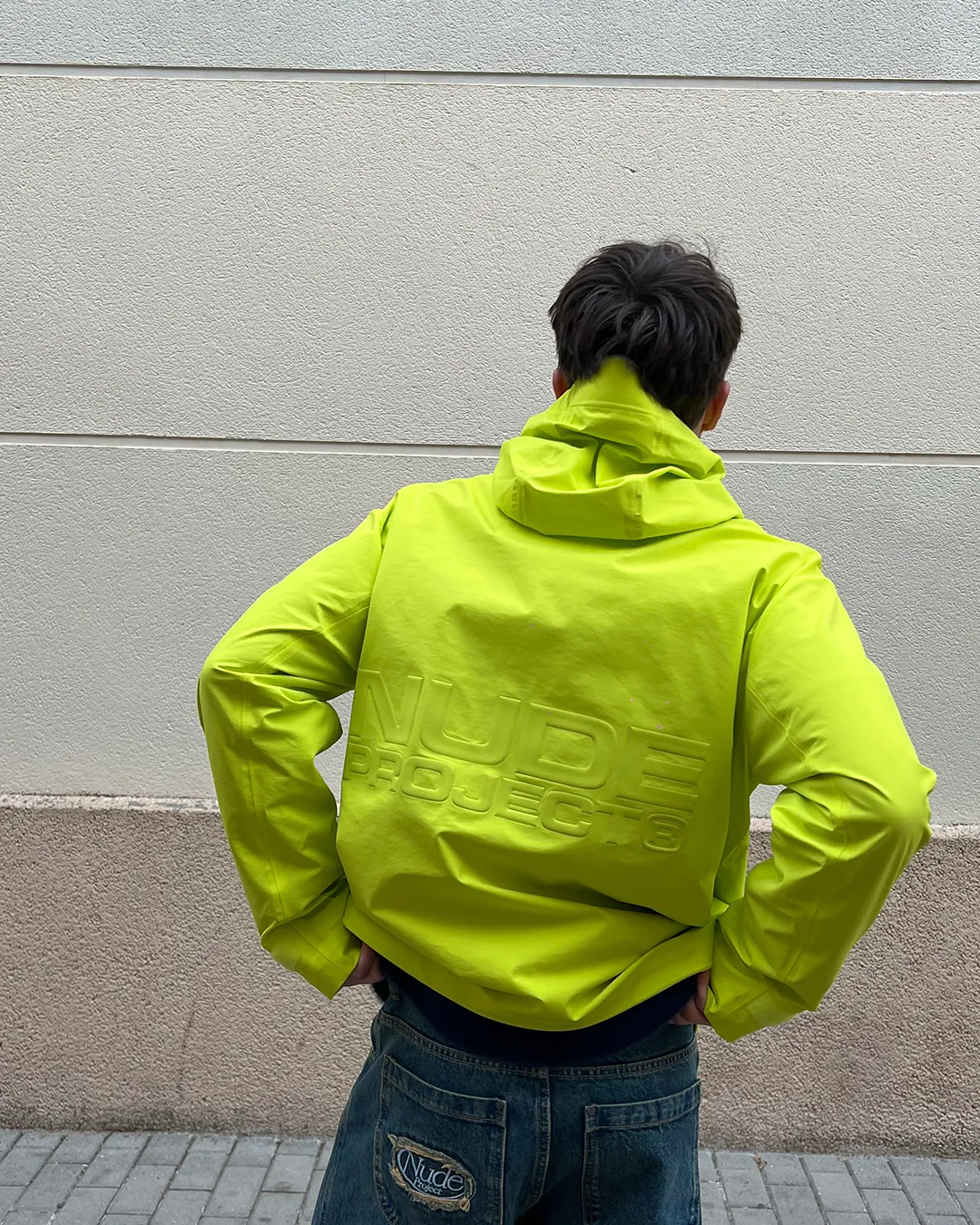 SOFT SHELL BOXY JACKET NEON sold by Nude Project product image thumbnail 5