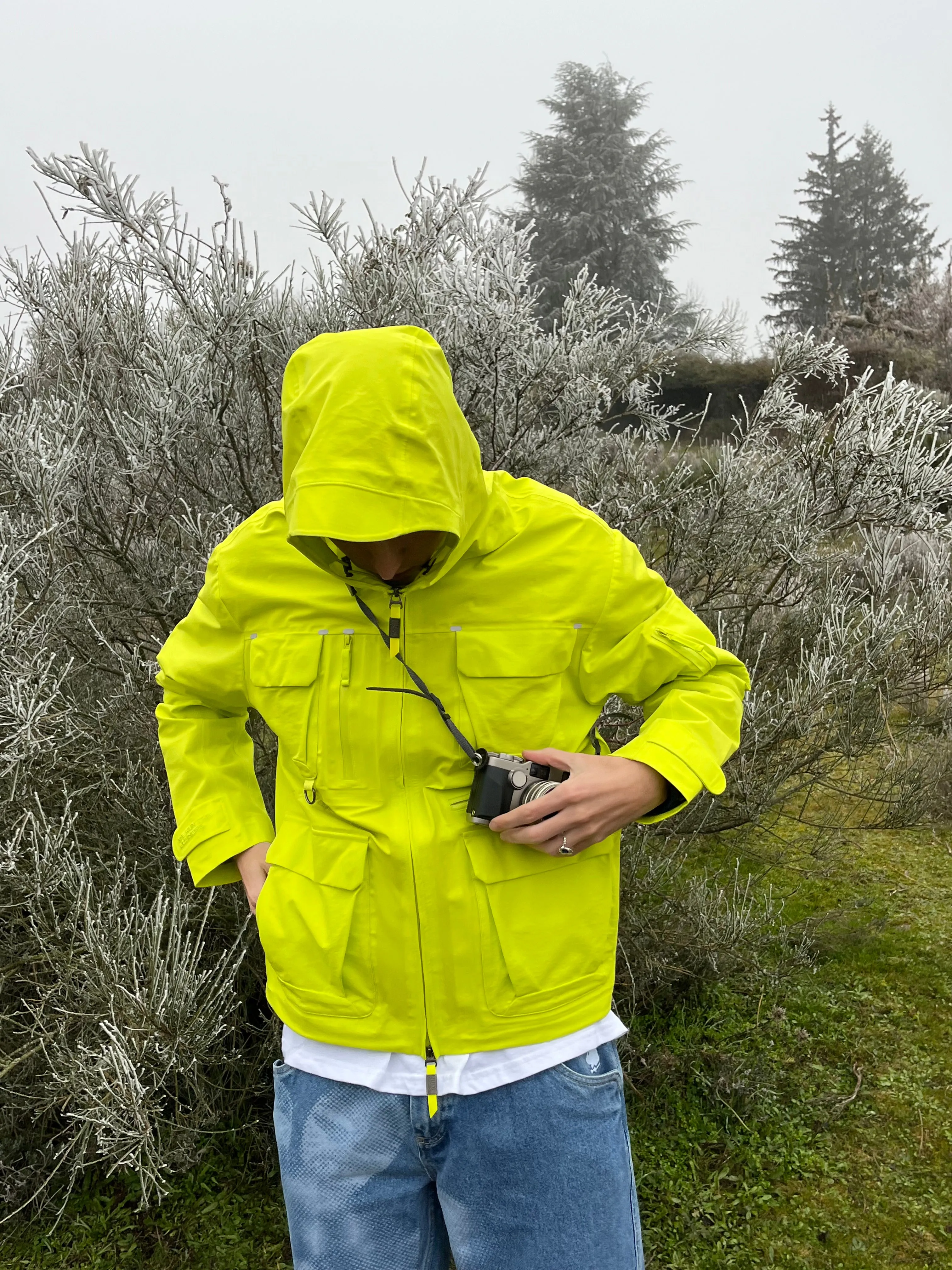 SOFT SHELL BOXY JACKET NEON sold by Nude Project product image thumbnail 3