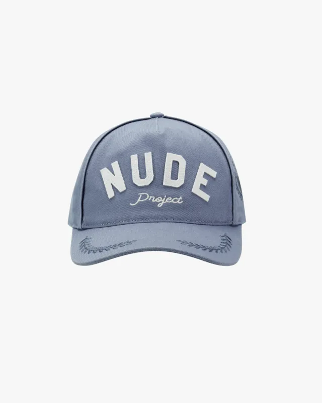 CLASSIC VARSITY CAP BLUE sold by Nude Project