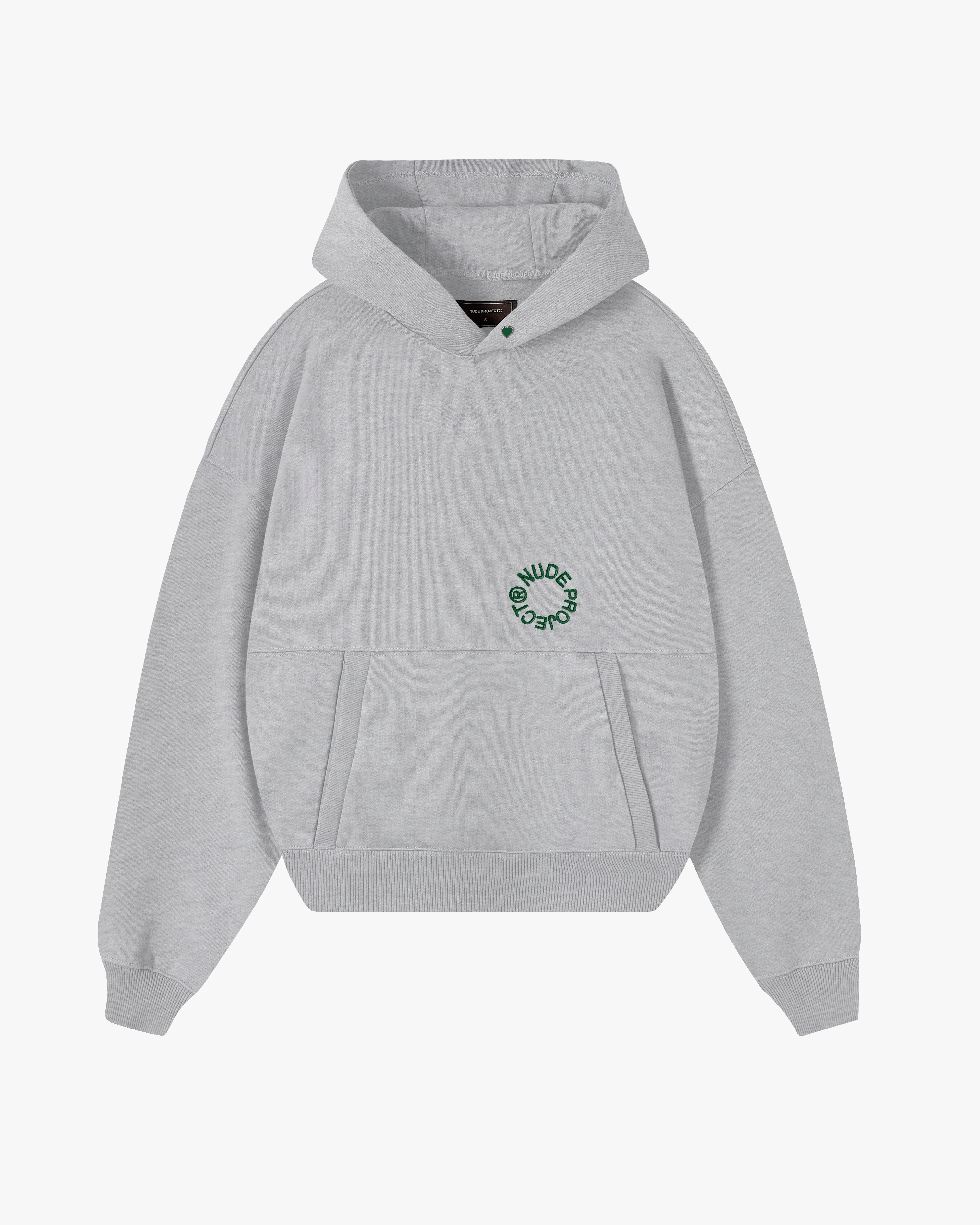 Kory Boxy Hoodie Grey Melange sold by Nude Project product image thumbnail 2