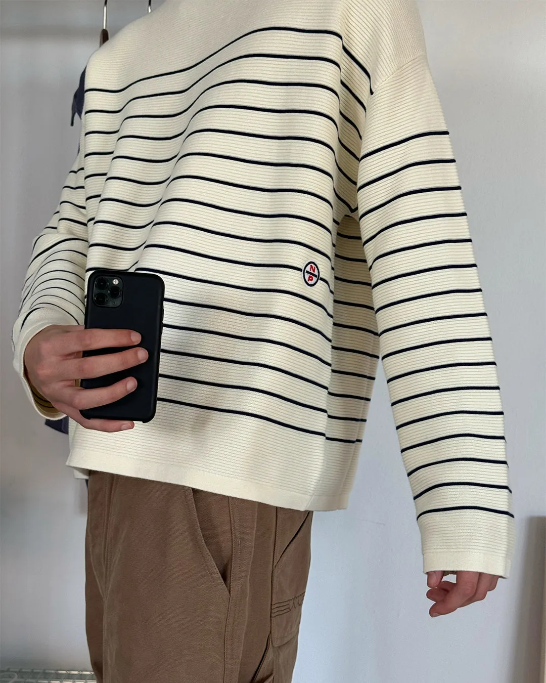 Nautica Sweater Marshmallow sold by Nude Project product image thumbnail 5