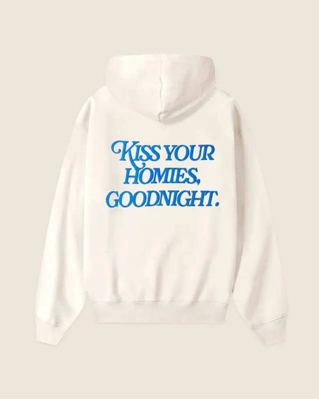 KISS YOUR HOMIES HOOD OFF-WHITE Parallel