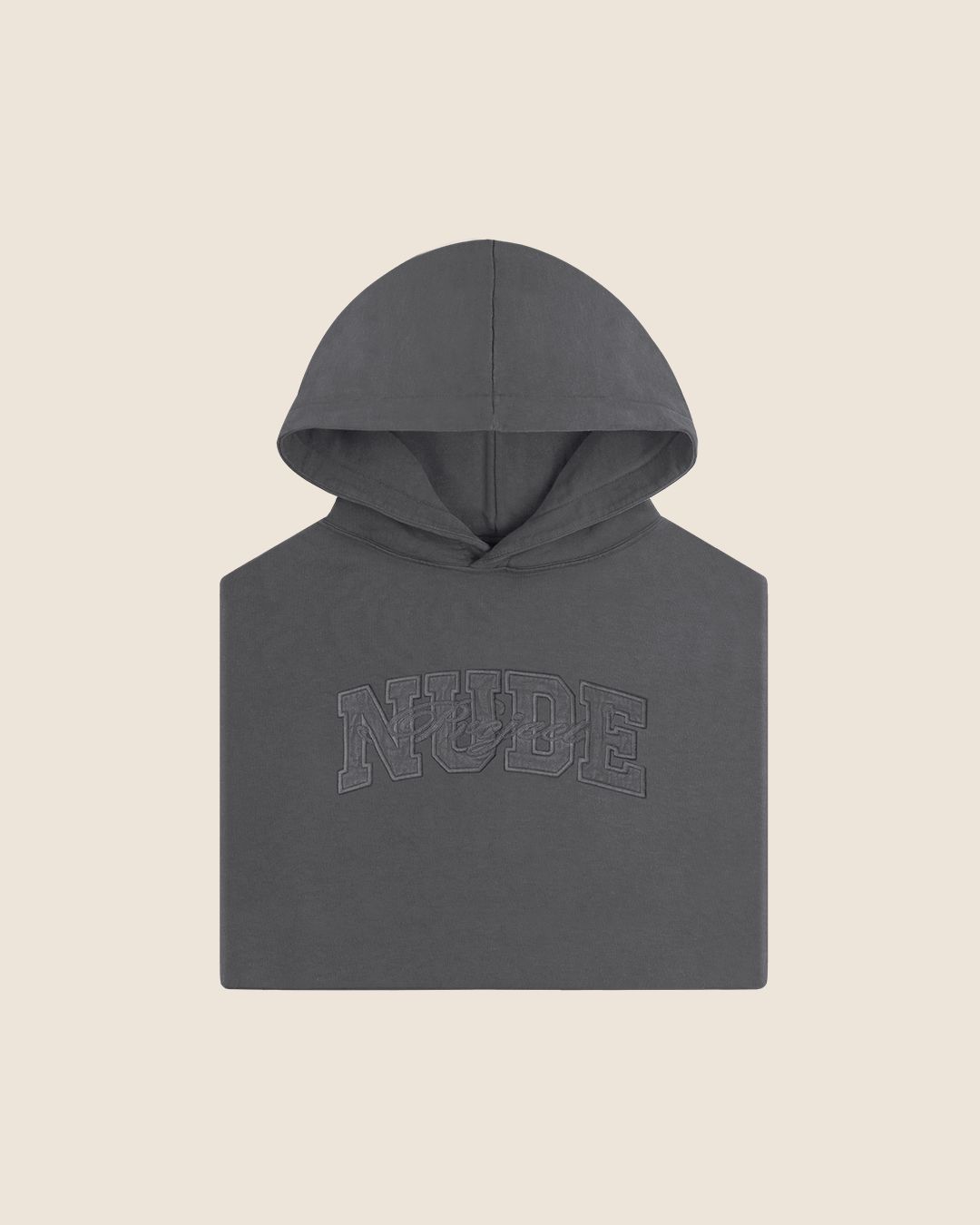 RAW VARSITY HOOD STONE sold by Nude Project product image thumbnail 8