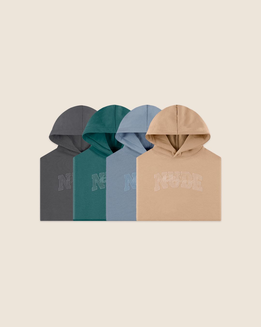 RAW VARSITY HOOD STONE sold by Nude Project product image thumbnail 10