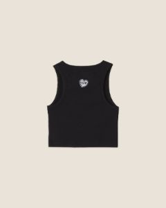 VARSITY TOP BLACK sold by Nude Project