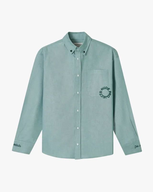 EVERYDAY SHIRT GREEN sold by Nude Project