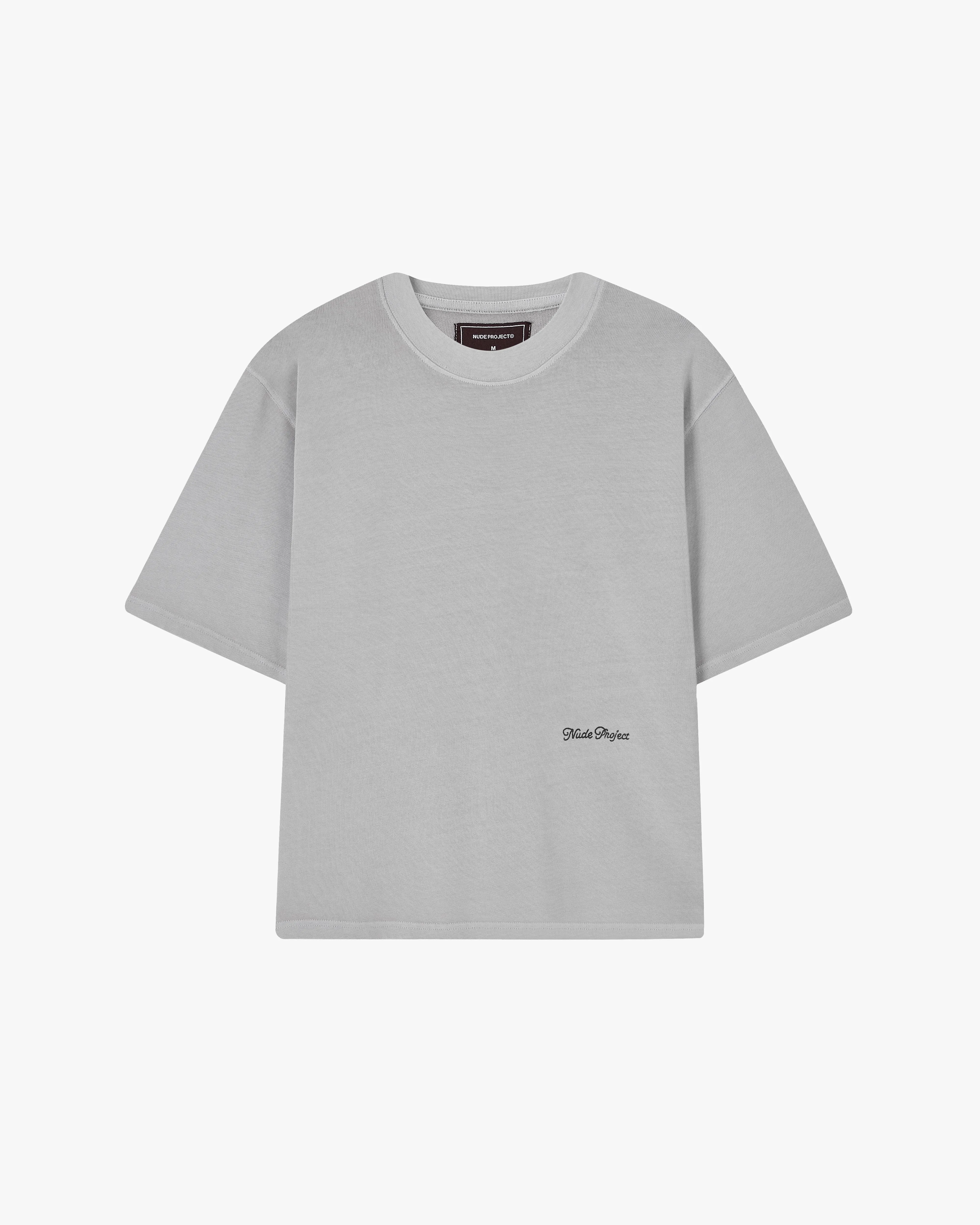 Perfect Boxy Tee Grey sold by Nude Project