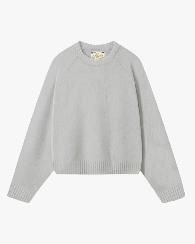 BOXY SWEATER LIGHT GREY sold by Nude Project