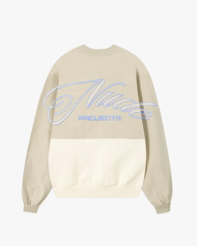 Da Wave Sweatshirt Sand sold by Nude Project