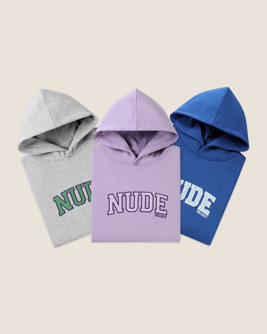 VARSITY HOOD PURPLE sold by Nude Project product image thumbnail 4