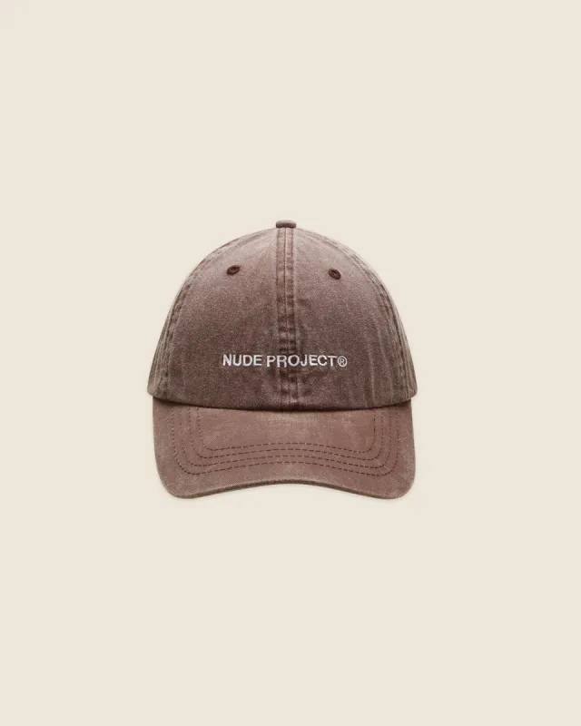 CREW HAT WASHED BROWN sold by Nude Project