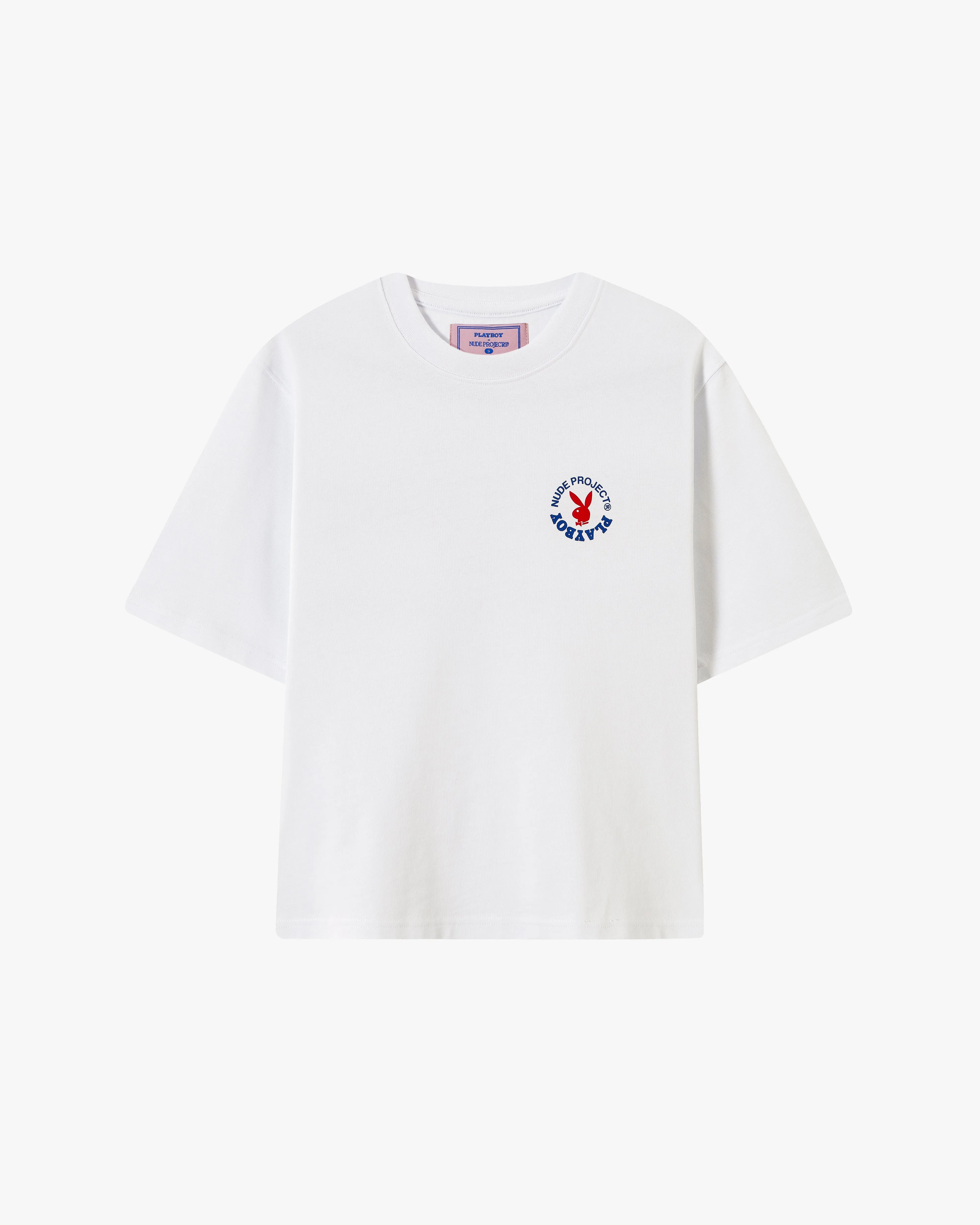 PLAYFUL CROPPED TEE WHITE sold by Nude Project product image thumbnail 2