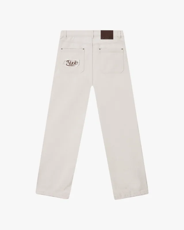 DENIM PANTS RAW sold by Nude Project