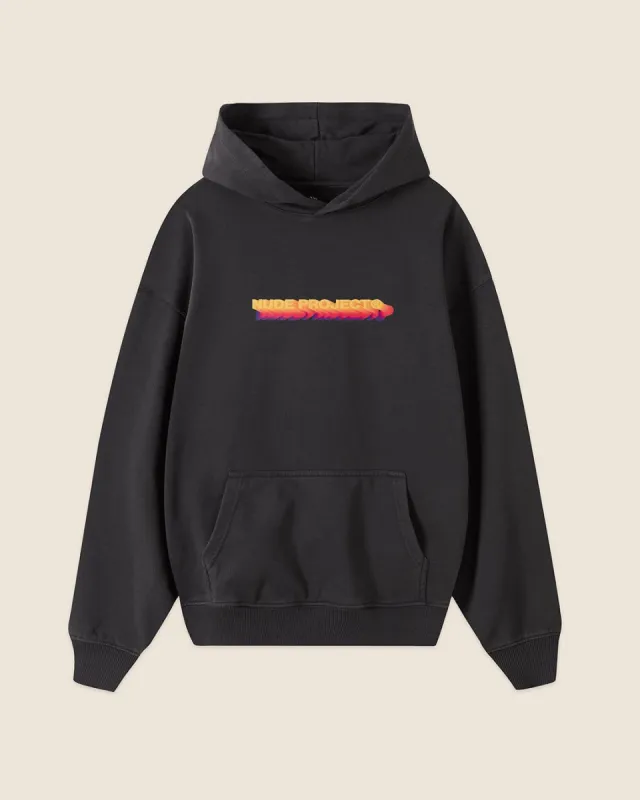 PSYCHO HOOD BLACK made by Nude Project