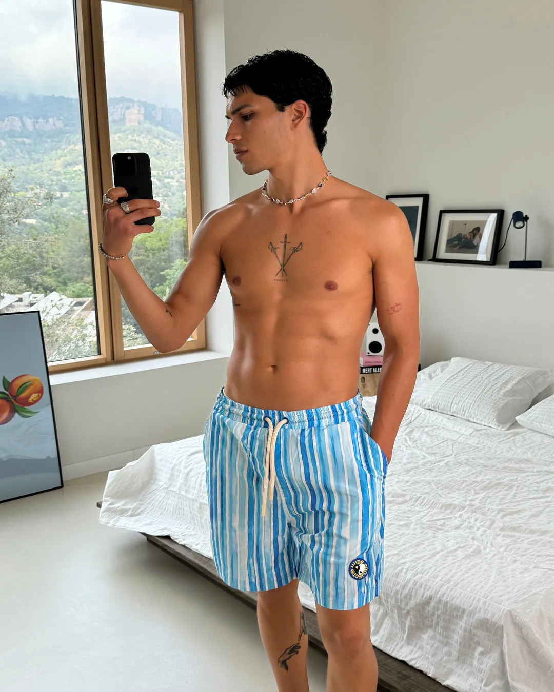 Capri Swimshort Blue sold by Nude Project product image thumbnail 4