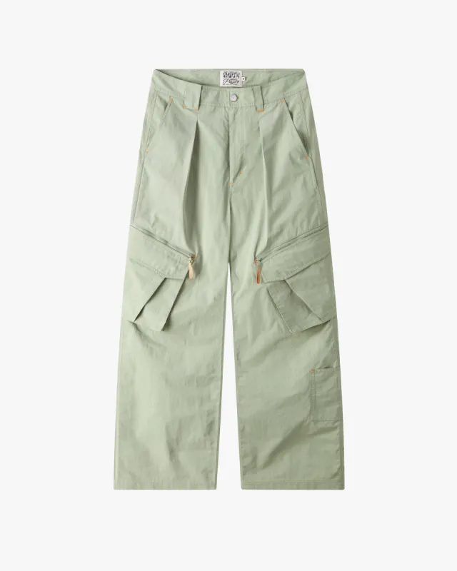 ARMY CARGO PANTS GREEN sold by Nude Project