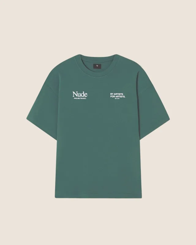 CULT TEE ACQUA GREEN sold by Nude Project