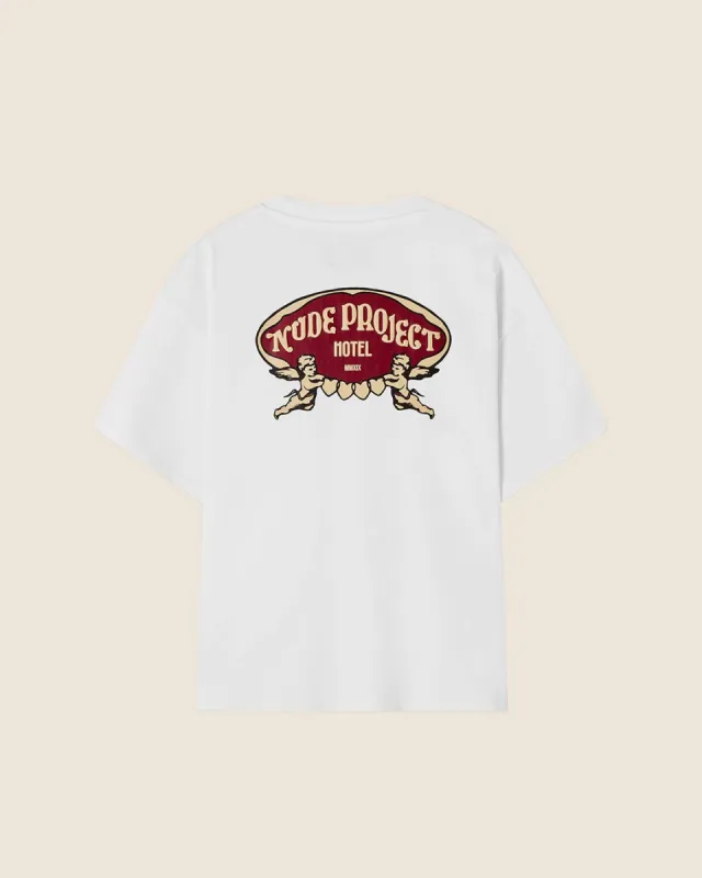HOTEL TEE WHITE sold by Nude Project