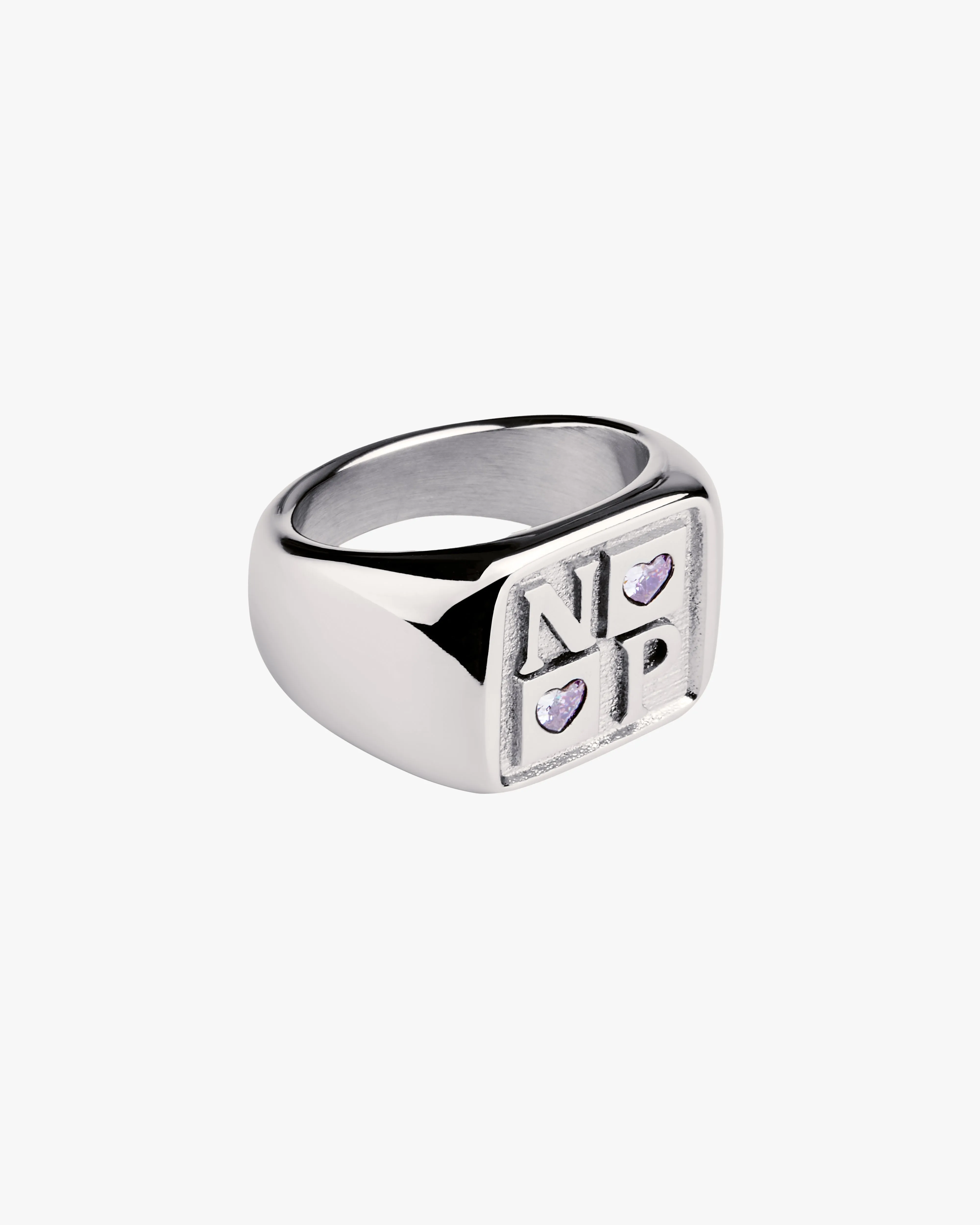 Chess Ring Silver sold by Nude Project product image thumbnail 3