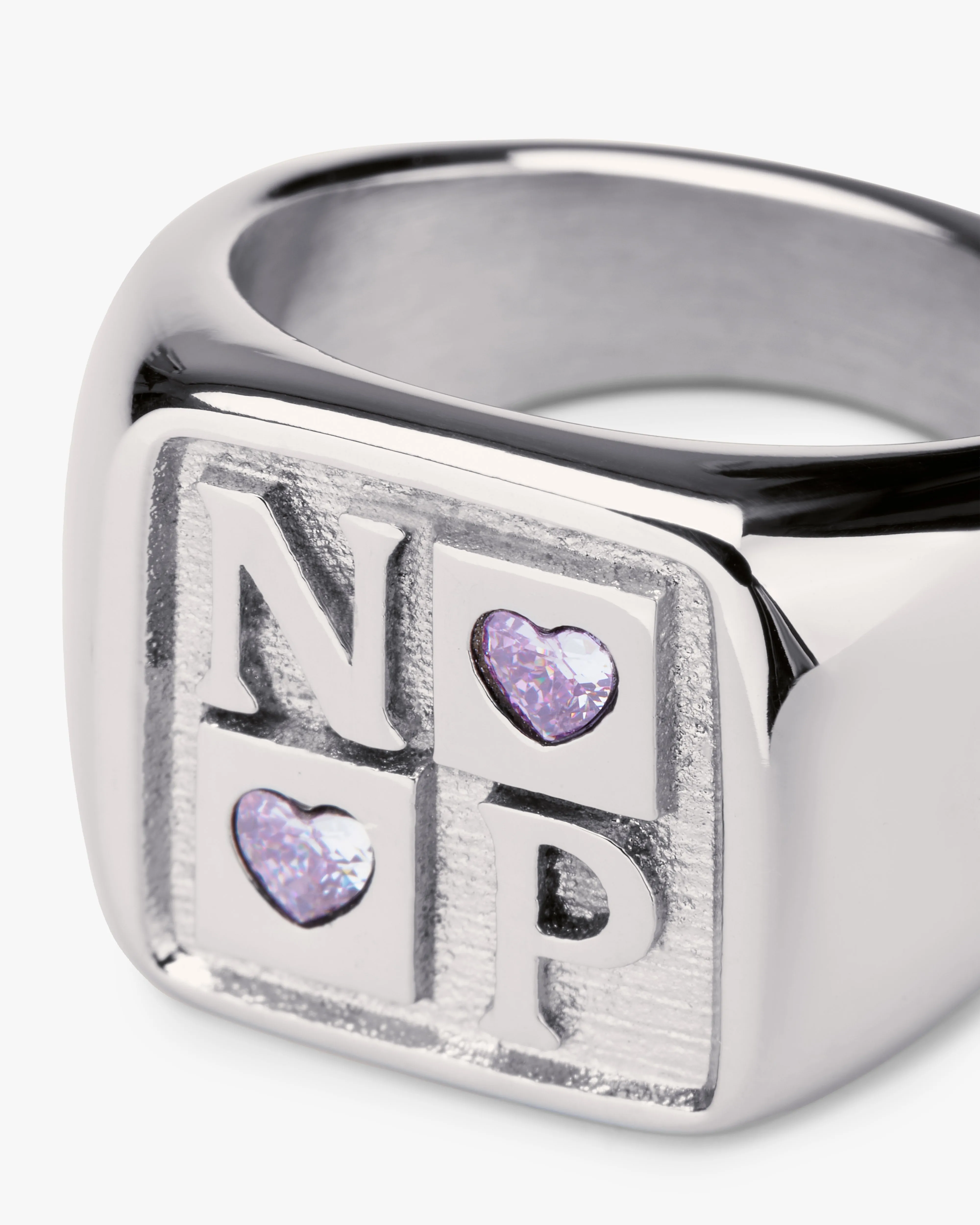 Chess Ring Silver sold by Nude Project product image thumbnail 4