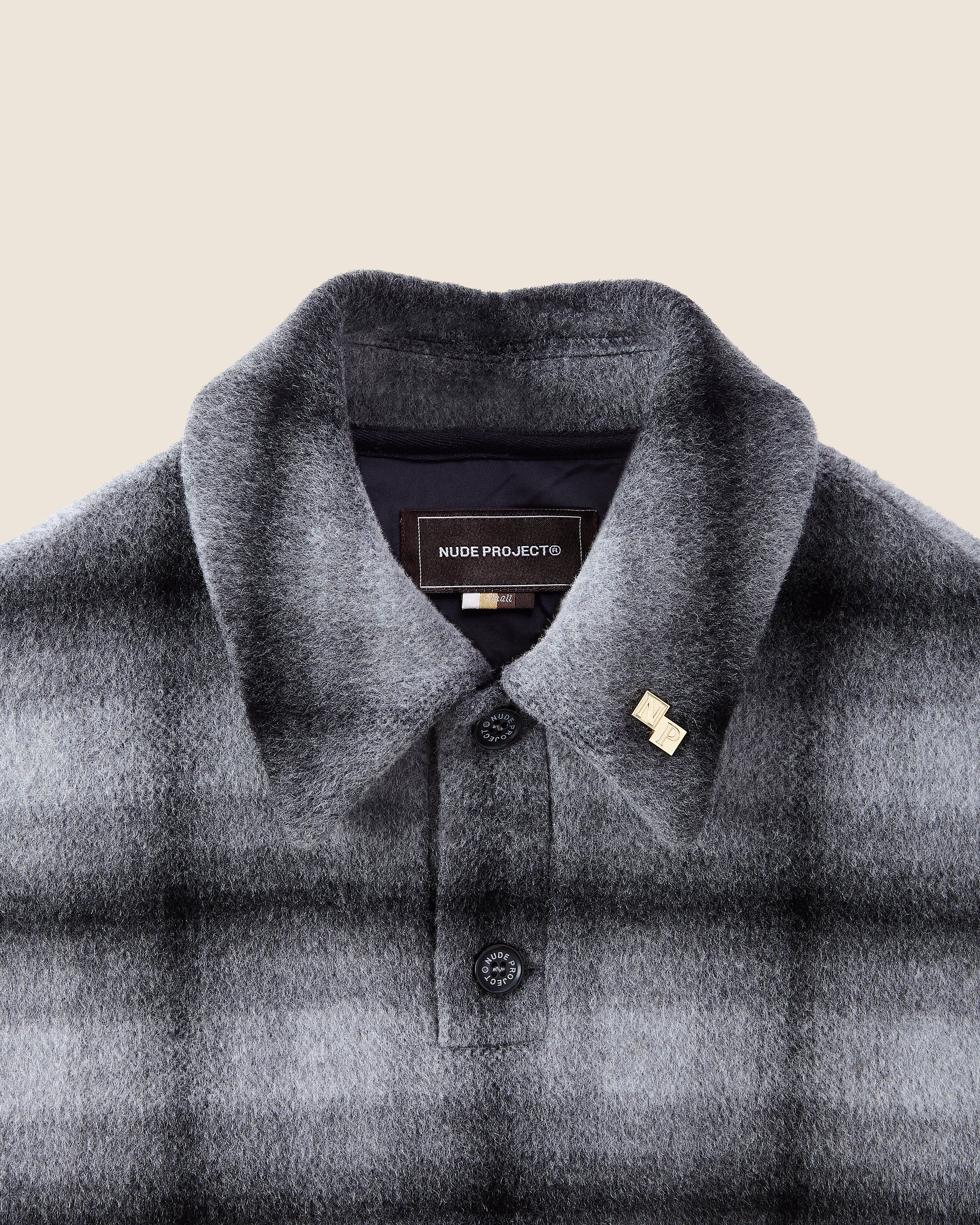 WOOL BOXY POLO sold by Nude Project product image thumbnail 3