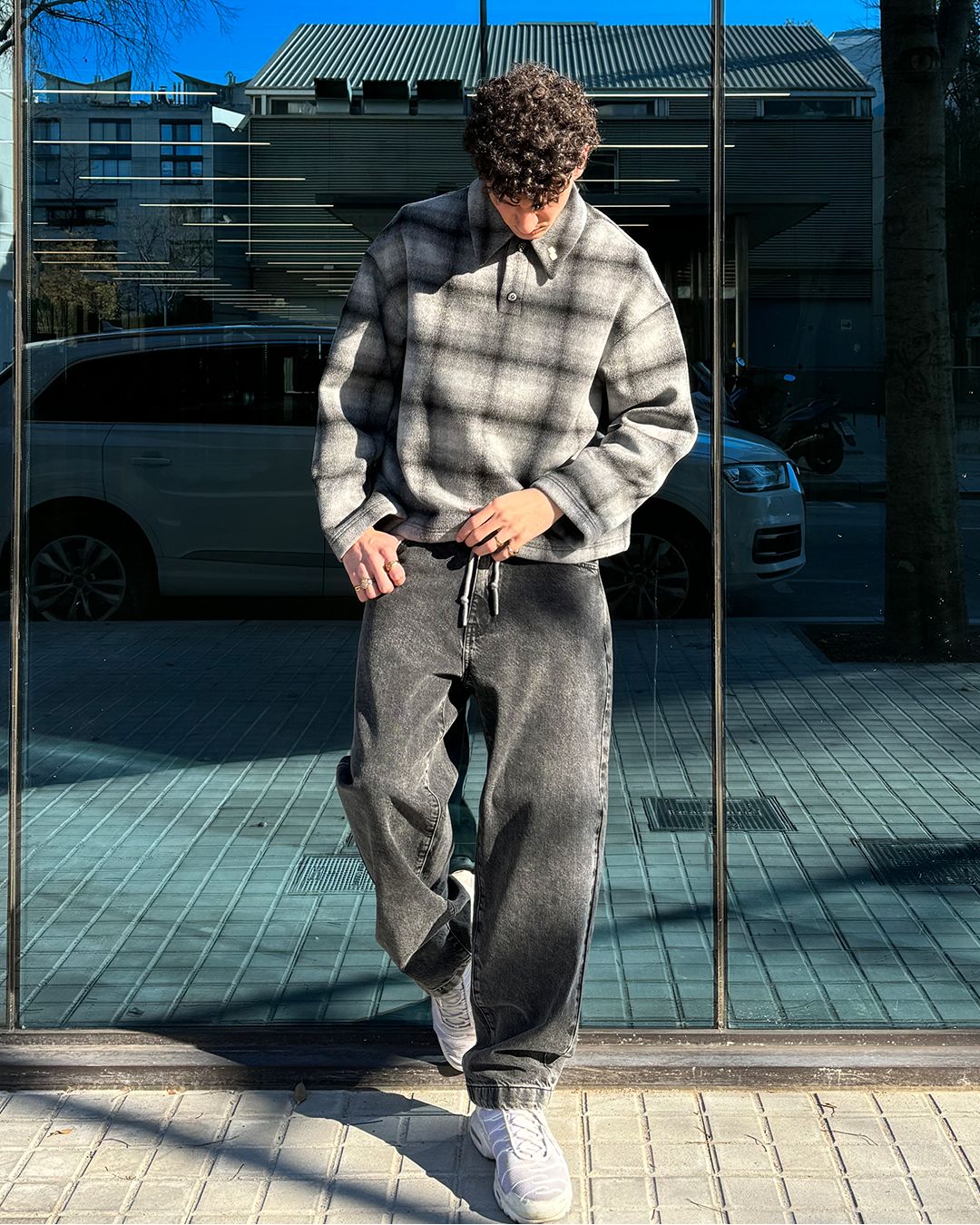 WOOL BOXY POLO sold by Nude Project product image thumbnail 4