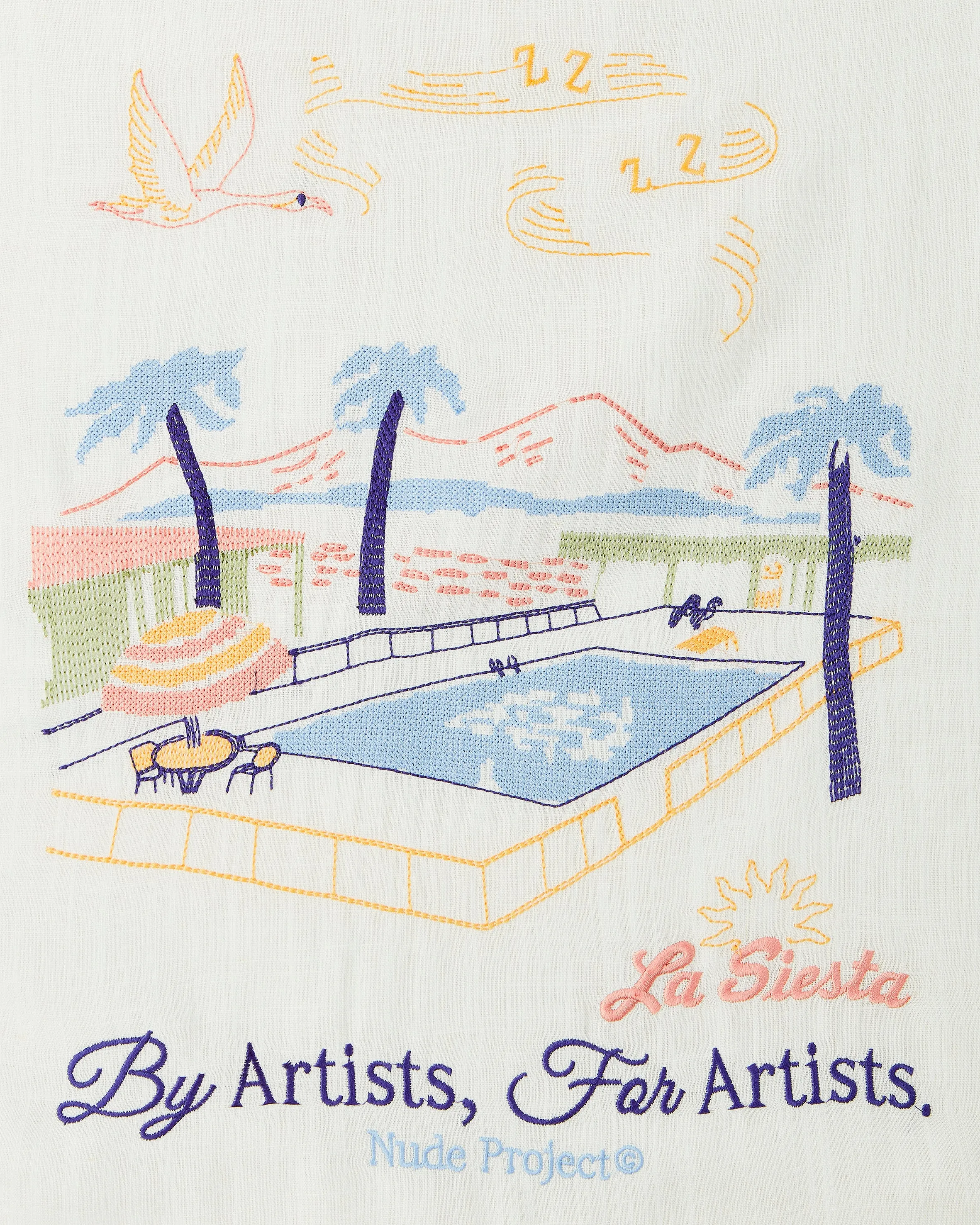 RESORT SHIRT OFF-WHITE sold by Nude Project product image thumbnail 4