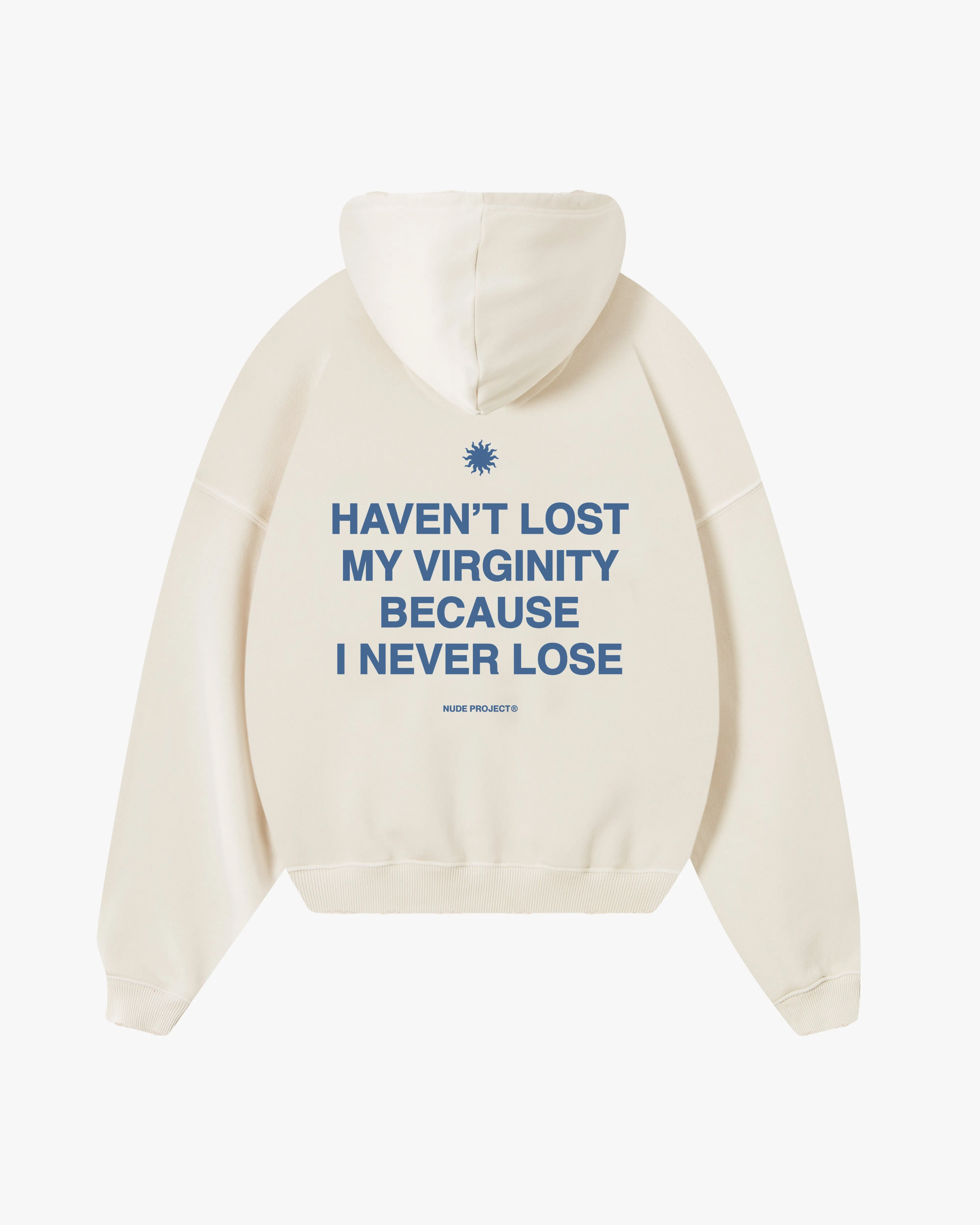 VIRGINITY HOODIE MARSHMALLOW BLUE sold by Nude Project