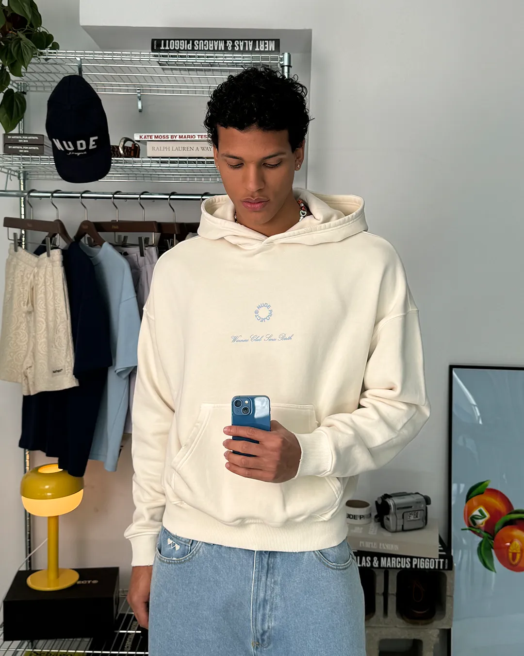 VIRGINITY HOODIE MARSHMALLOW BLUE sold by Nude Project product image thumbnail 3