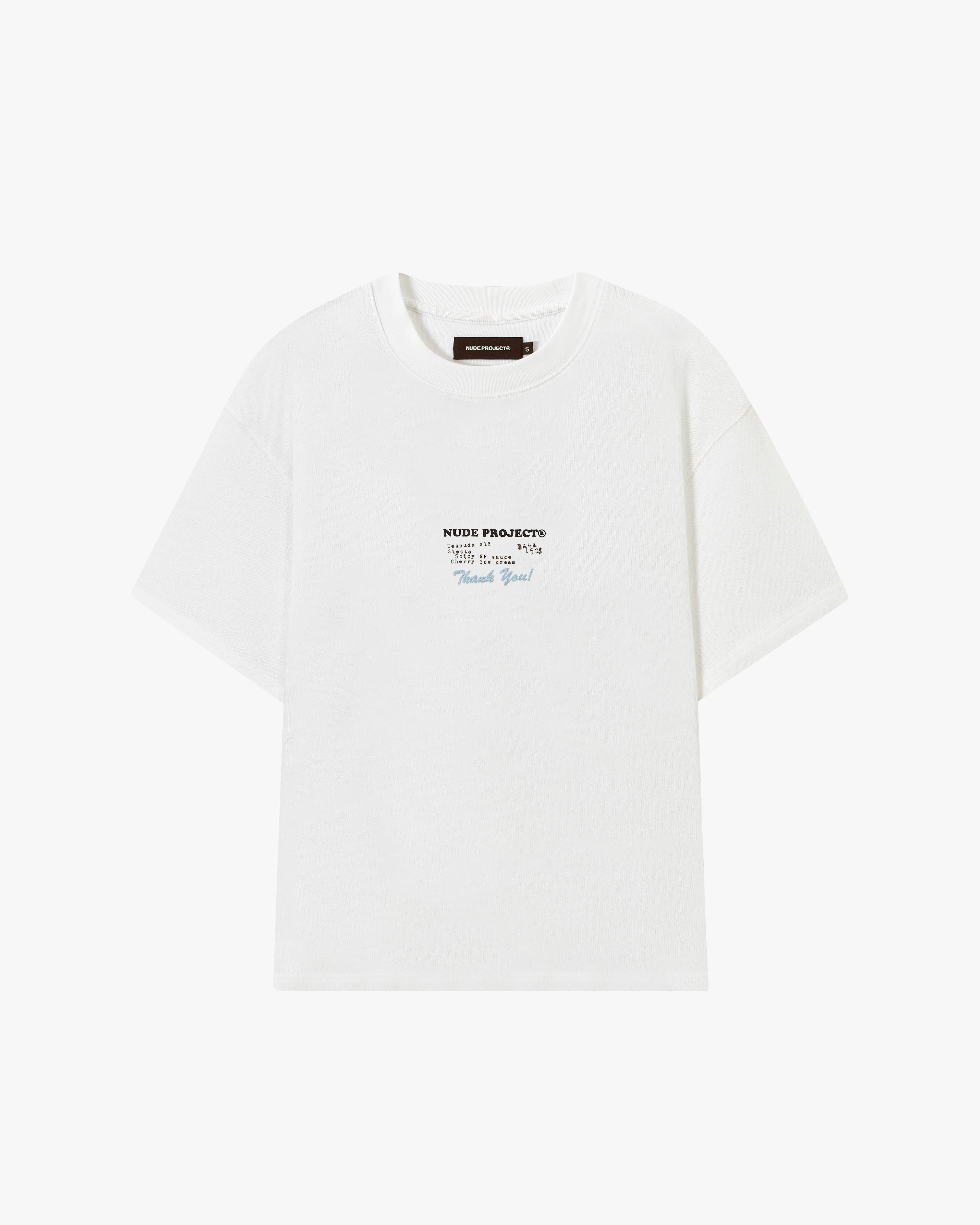 FUCK NORMAL TEE WHITE sold by Nude Project product image thumbnail 2