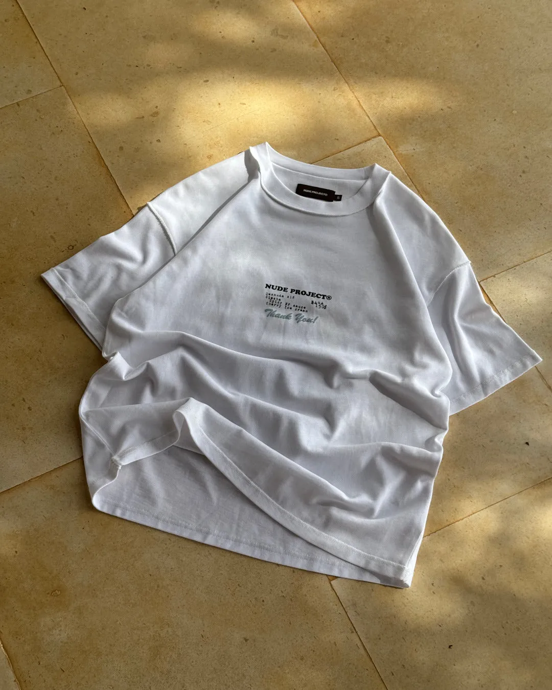 FUCK NORMAL TEE WHITE sold by Nude Project product image thumbnail 4