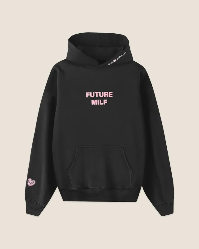 FUTURE MILF HOOD BLACK sold by Nude Project