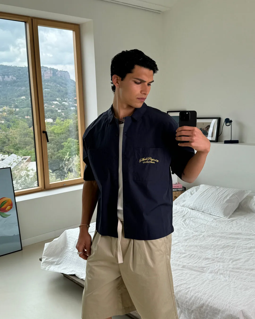 Monaco Shirt Navy sold by Nude Project product image thumbnail 4