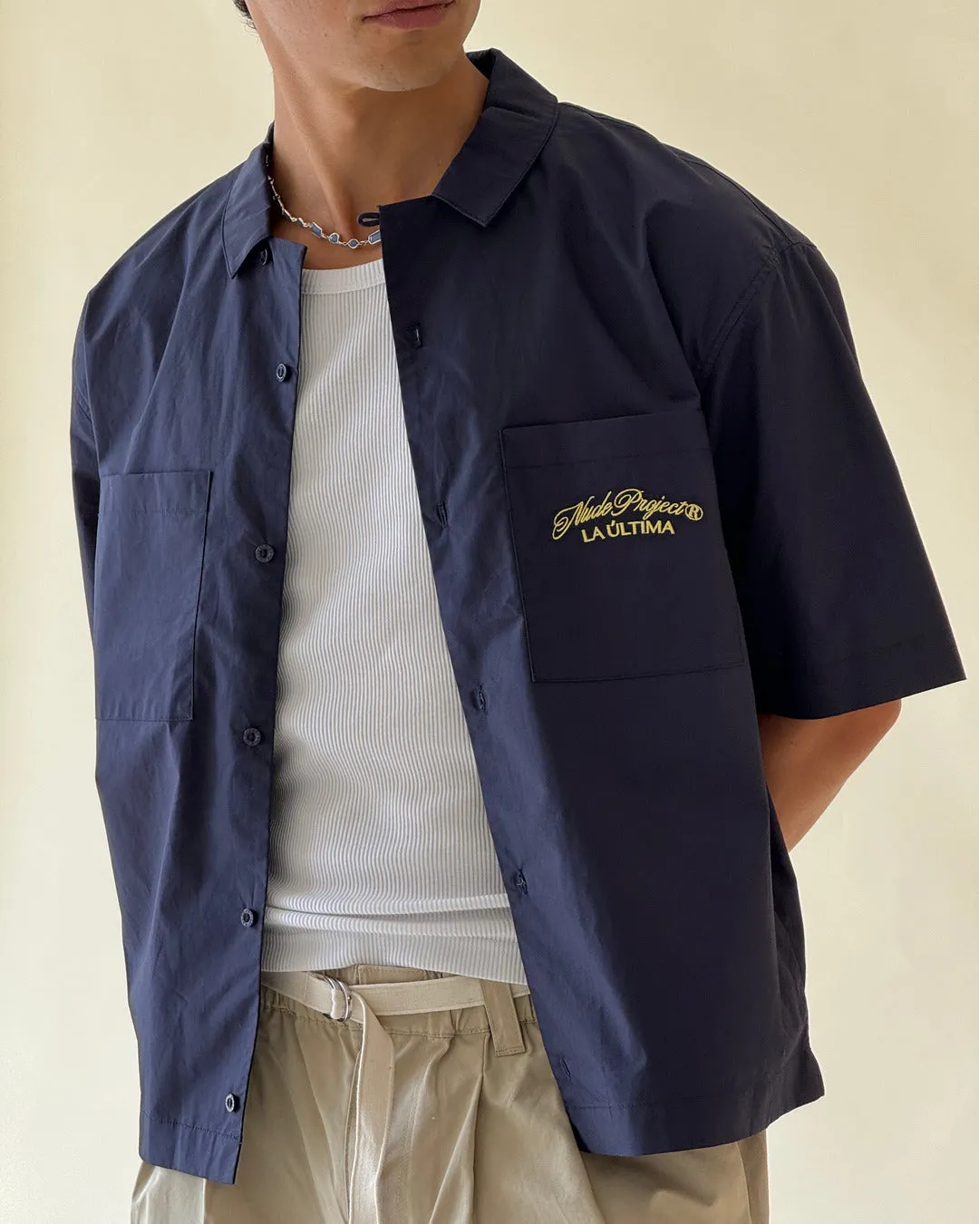 Monaco Shirt Navy sold by Nude Project product image thumbnail 5